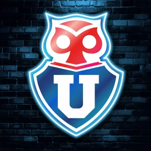 Cartel La U Neón y Resina